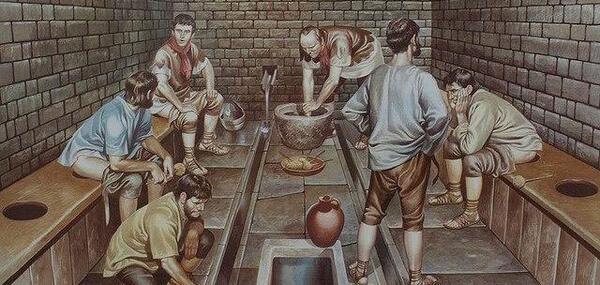 عکس سنگ توالت های قدیمی
