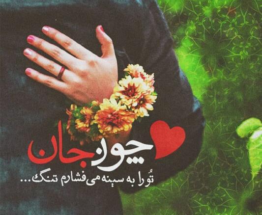 عکس نوشته همسرم و پسرم دنیامن