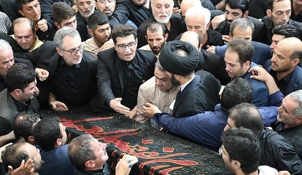 عکس همسر محمد باقر منصوری