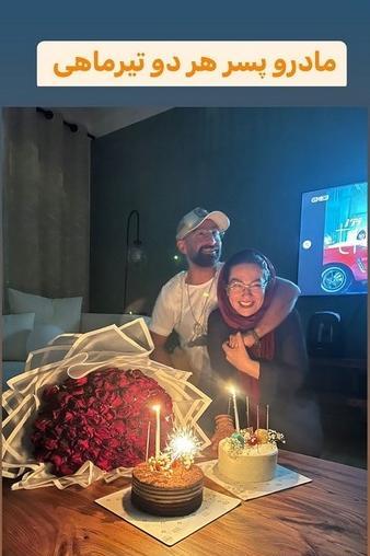 عکس همسر دوم لاله صبوری