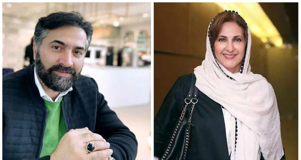 عکس عبدالرضا گنجی همسر فاطمه گودرزی