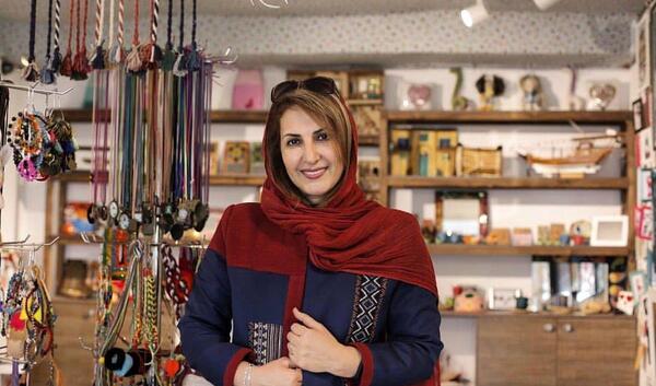 عکس عبدالرضا گنجی همسر فاطمه گودرزی