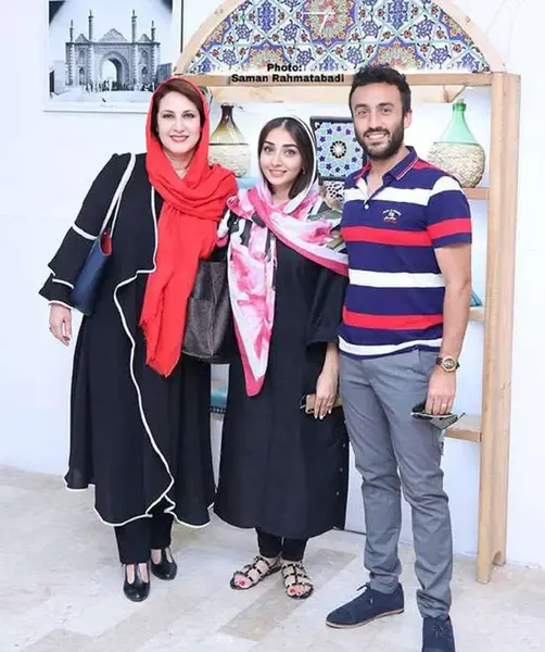 عکس عبدالرضا گنجی همسر فاطمه گودرزی