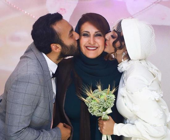 عکس عبدالرضا گنجی همسر فاطمه گودرزی