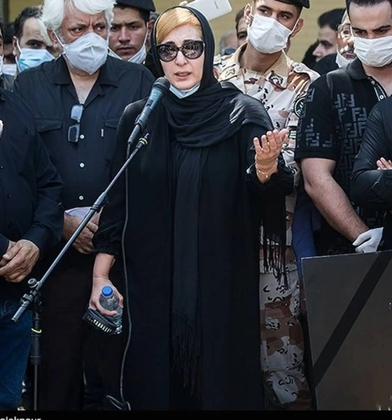 عکس همسر و فرزندان فاطمه گودرزی