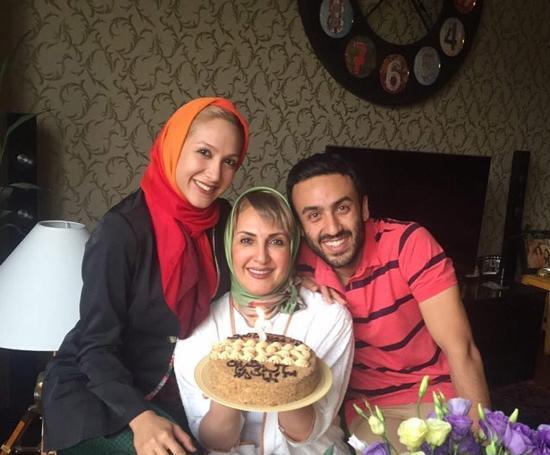 عکس همسر و فرزندان فاطمه گودرزی