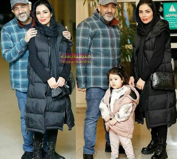 عکس همسر دوم مهران غفوریان