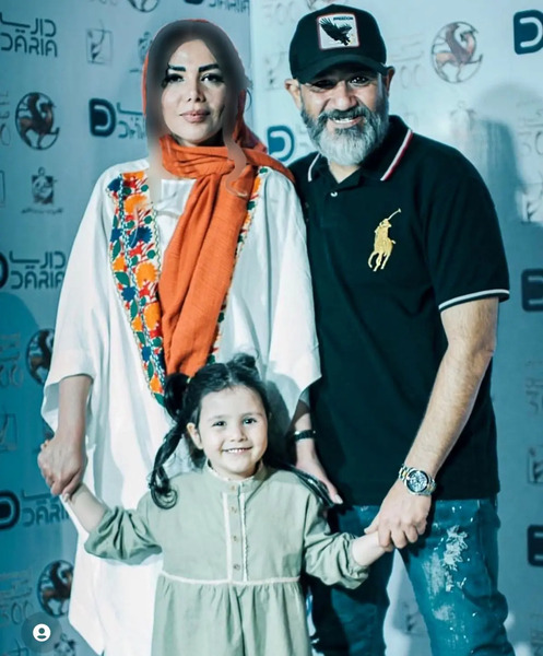 عکس همسر دوم مهران غفوریان