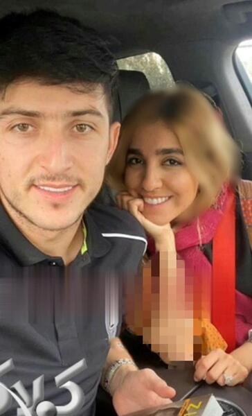 عکس همسر واقعی سردار آزمون