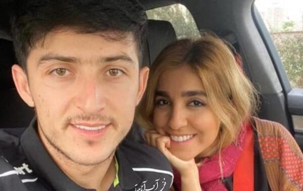 عکس همسر واقعی سردار آزمون