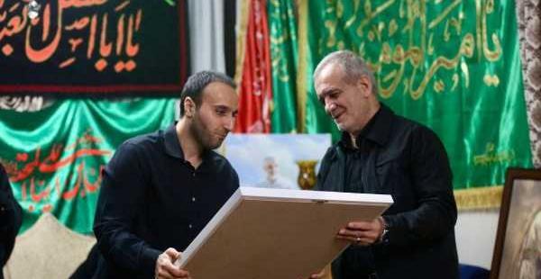 عکس همسر سردار سلیمانی و فرزندانش