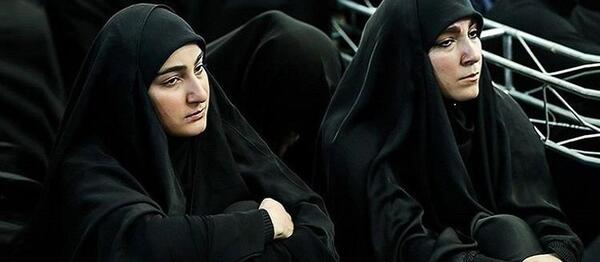 عکس همسر سردار سلیمانی و فرزندانش