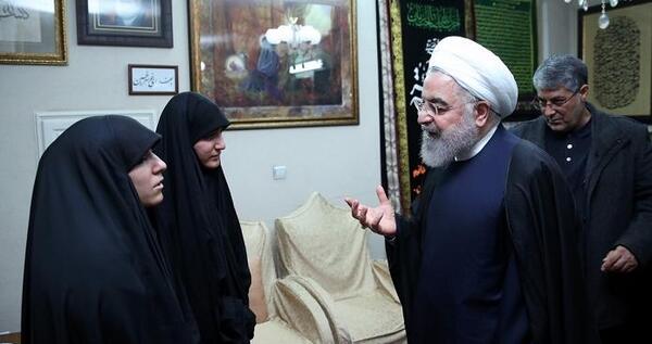 عکس همسر لبنانی سردار سلیمانی