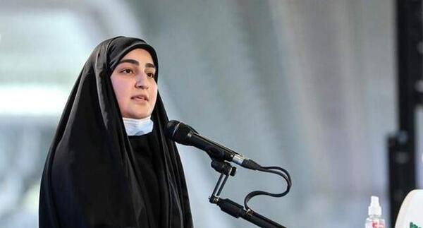 عکس همسر لبنانی سردار سلیمانی