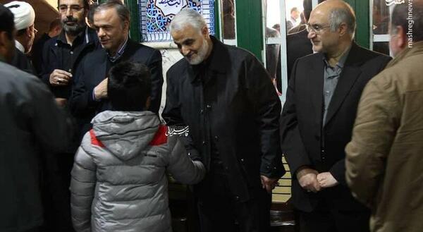 عکس همسر سردار قاسم سلیمانی
