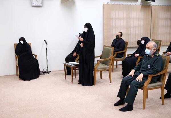 عکس همسر سردار قاسم سلیمانی