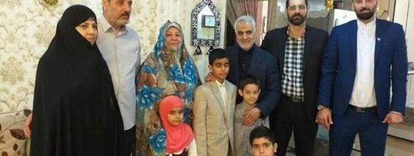 عکس همسر سردار قاسم سلیمانی