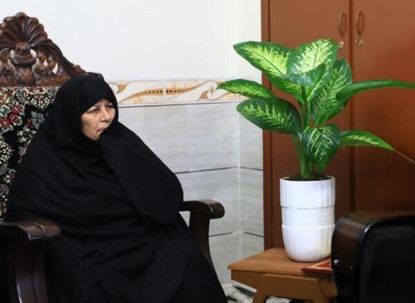 عکس همسر اول سردار سلیمانی