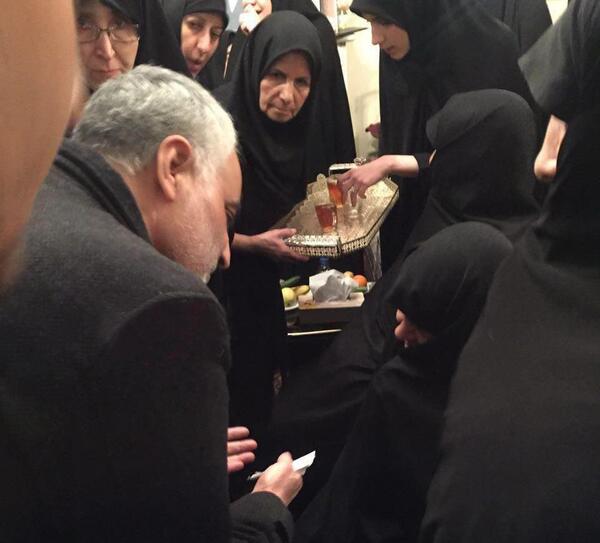 عکس همسر اول سردار سلیمانی