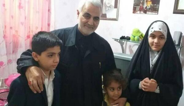 عکس همسر شهید حاج قاسم سلیمانی