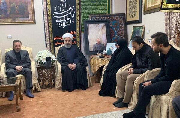 عکس همسر شهید حاج قاسم سلیمانی