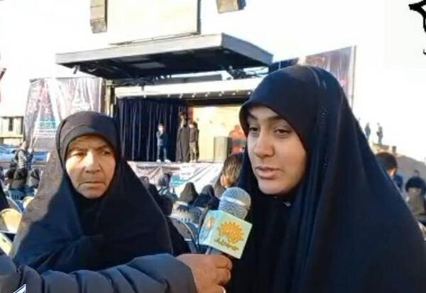 عکس همسر شهید حاج قاسم سلیمانی