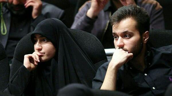 عکس همسر شهید حاج قاسم سلیمانی