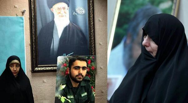 عکس همسر و فرزندان شهید سردار سلیمانی