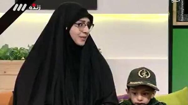 عکس همسر و فرزندان شهید سردار سلیمانی