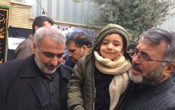 عکس همسر و فرزندان شهید سردار سلیمانی
