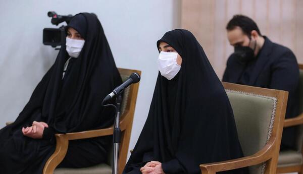عکس همسر و فرزندان شهید سردار سلیمانی
