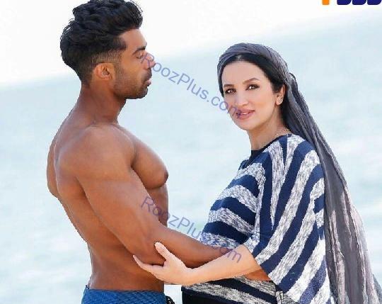 عکس بارداری همسر سردار آزمون