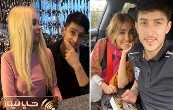 عکس بارداری همسر سردار آزمون