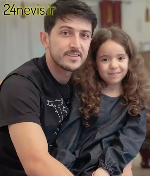 عکس همسر و فرزند سردار آزمون