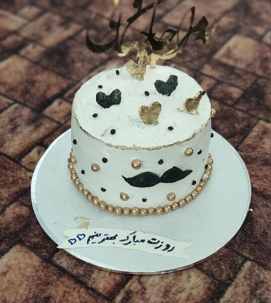 عکس کیک همسرم روزت مبارک