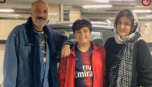 عکس ریما رامین فر با همسر و فرزندش