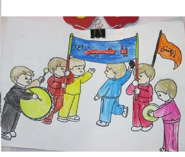 عکس نقاشی اربعین حسینی