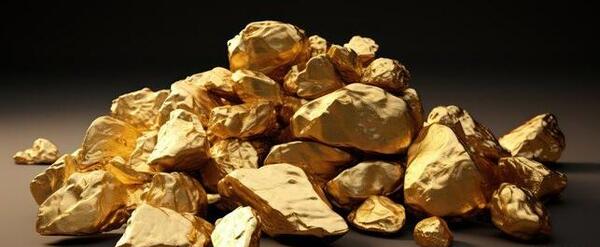 عکس سنگ طلا در طبیعت