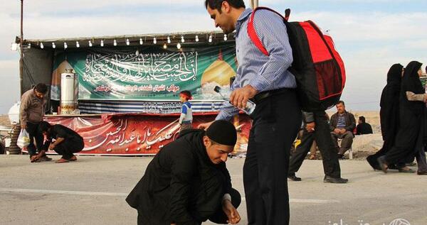 عکس از پیاده روی اربعین ۱۴۰۳
