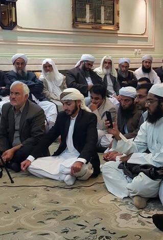 عکس جلیلی در راهپیمایی اربعین