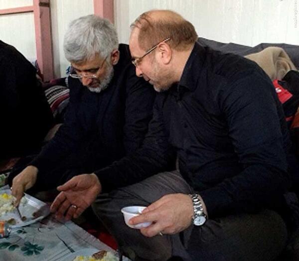 عکس جلیلی در راهپیمایی اربعین