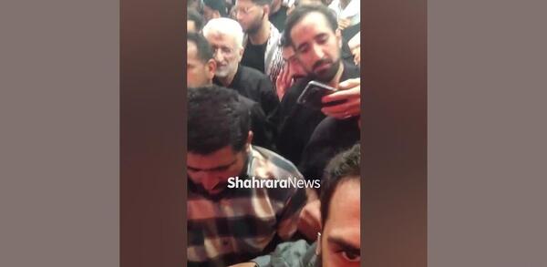 عکس جلیلی در راهپیمایی اربعین