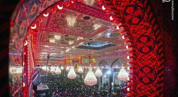 عکس از حرم امام حسین اربعین