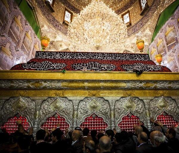 عکس از حرم امام حسین اربعین