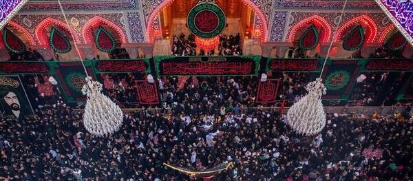 عکس از حرم امام حسین اربعین