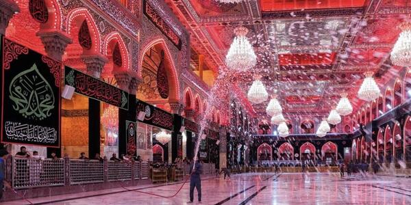 عکس از حرم امام حسین اربعین