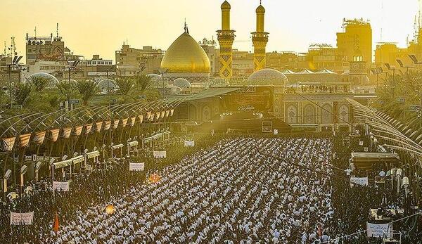 عکس اربعین در کربلا