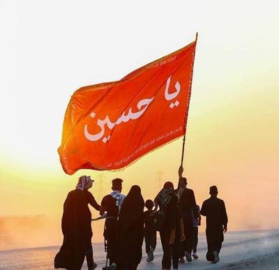 حسین عکس پروفایل اربعین پای پیاده کربلا