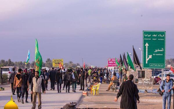 عکس از پیاده روی اربعین امسال