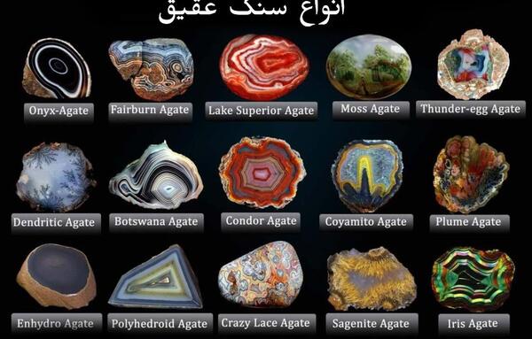 عکس سنگ رسوبی زیبا